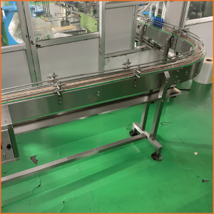 Modular Slat Chain Turning Conveyor