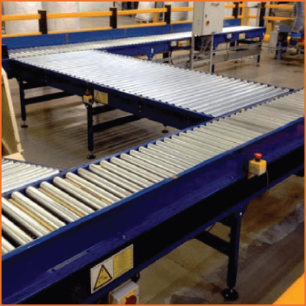 Powered Idler Roller Conveyor MGEE Industries