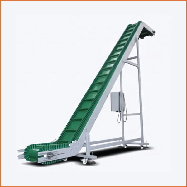 Sidewall Wall Cleated Inlcined Conveyor Mgee Elevators 1057